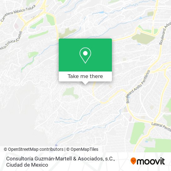 Consultoría Guzmán-Martell & Asociados, s.C. map