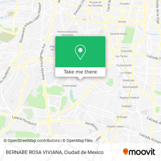 BERNABE ROSA VIVIANA map