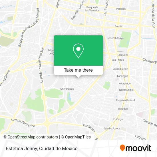 Estetica Jenny map