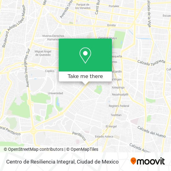 Centro de Resiliencia Integral map