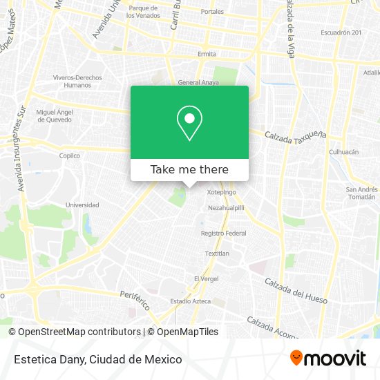 Estetica Dany map