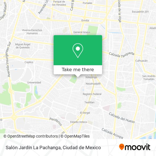 Salón Jardín La Pachanga map