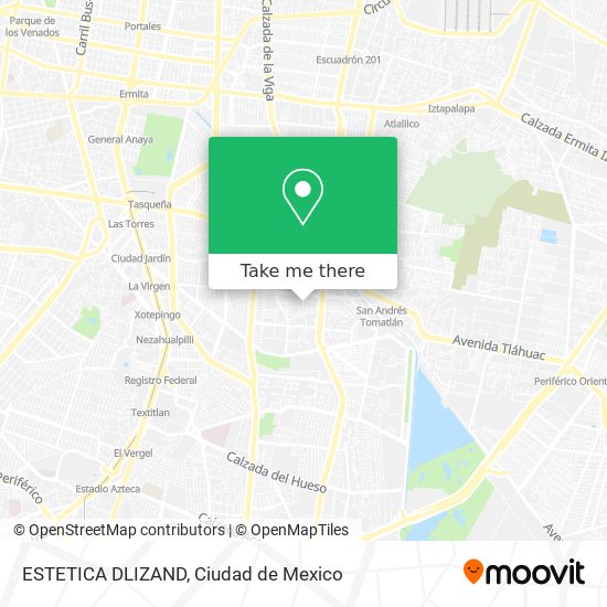 ESTETICA DLIZAND map