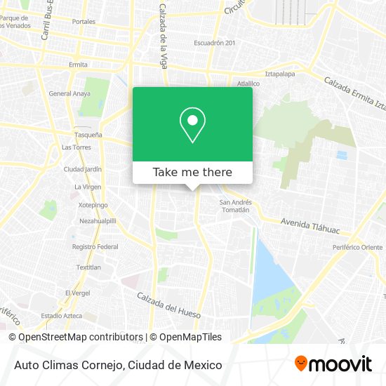 Auto Climas Cornejo map