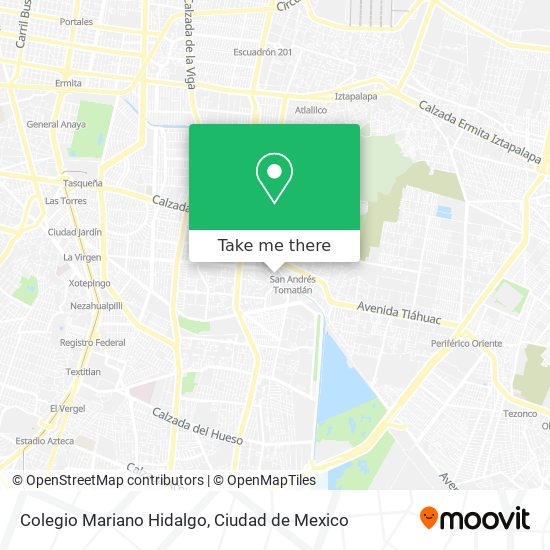 Colegio Mariano Hidalgo map