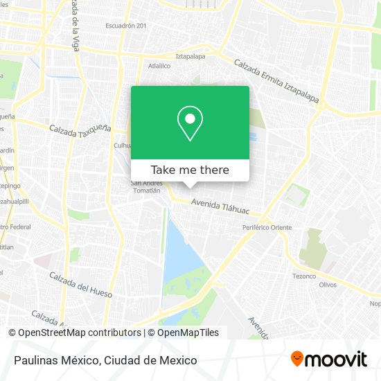Mapa de Paulinas México