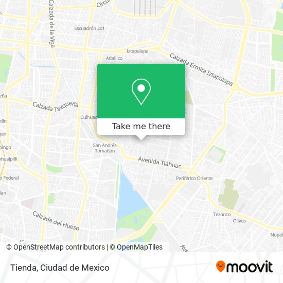 Mapa de Tienda