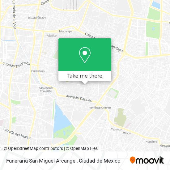Funeraria San Miguel Arcangel map