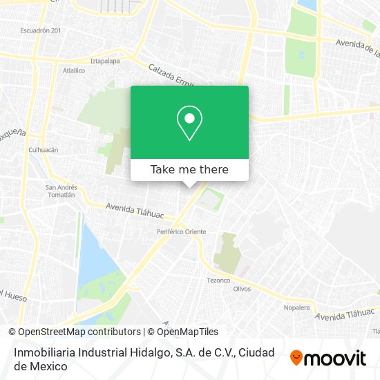 Inmobiliaria Industrial Hidalgo, S.A. de C.V. map
