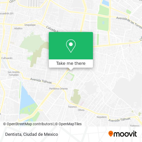 Mapa de Dentista