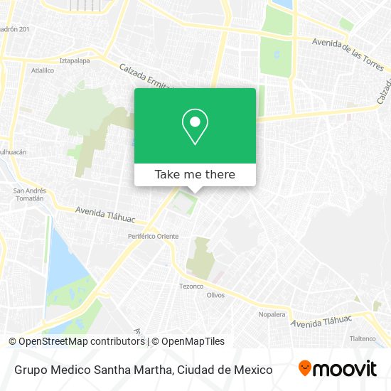 Grupo Medico Santha Martha map