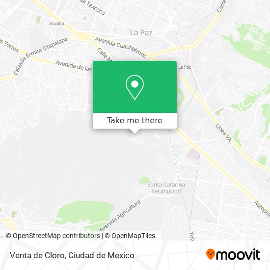 Venta de Cloro map