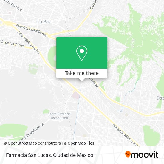 Farmacia San Lucas map