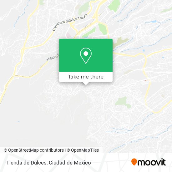 Tienda de Dulces map