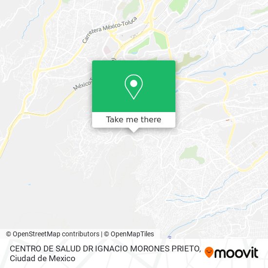 CENTRO DE SALUD DR IGNACIO MORONES PRIETO map