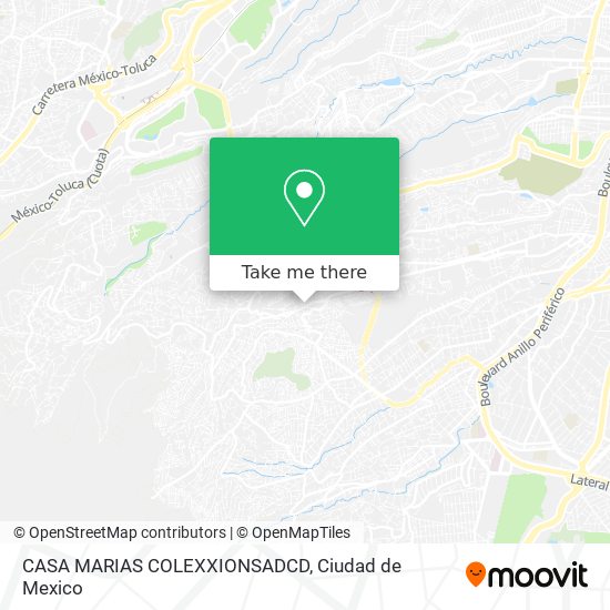 Mapa de CASA MARIAS COLEXXIONSADCD