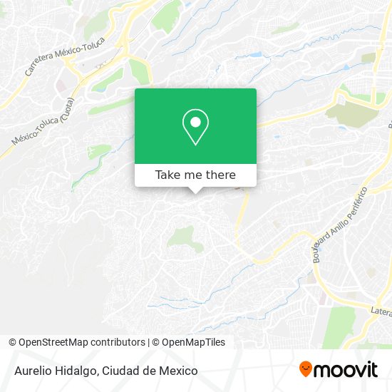 Aurelio Hidalgo map