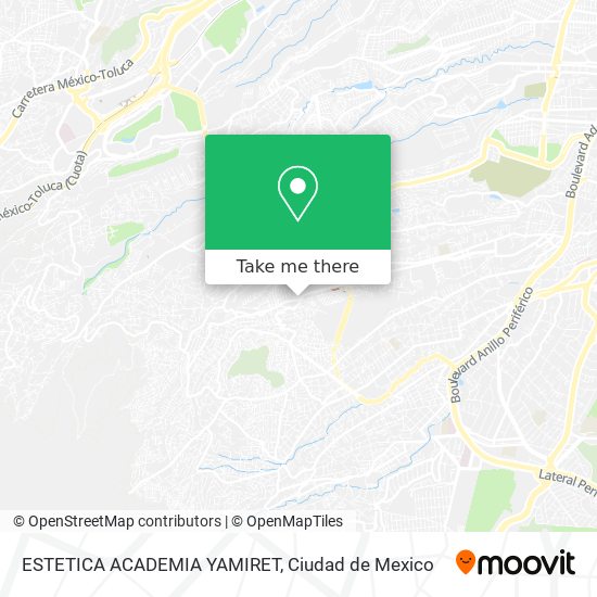 ESTETICA ACADEMIA YAMIRET map