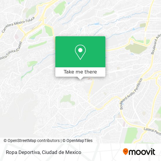 Ropa Deportiva map