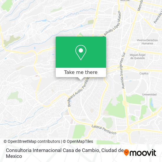 Consultoria Internacional Casa de Cambio map