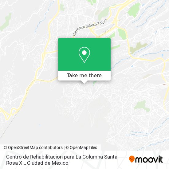 Centro de Rehabilitacion para La Columna Santa Rosa X . map