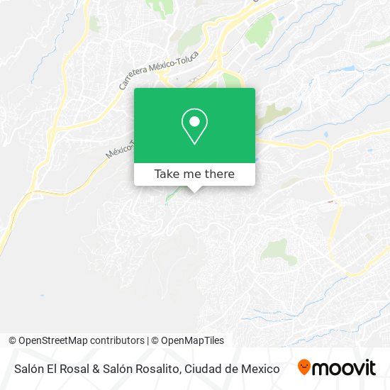 Salón El Rosal & Salón Rosalito map