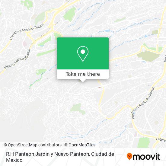 R.H Panteon Jardin y Nuevo Panteon map