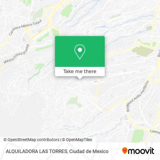 ALQUILADORA LAS TORRES map