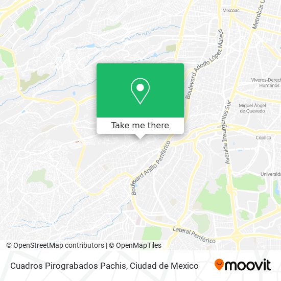 Cuadros Pirograbados Pachis map