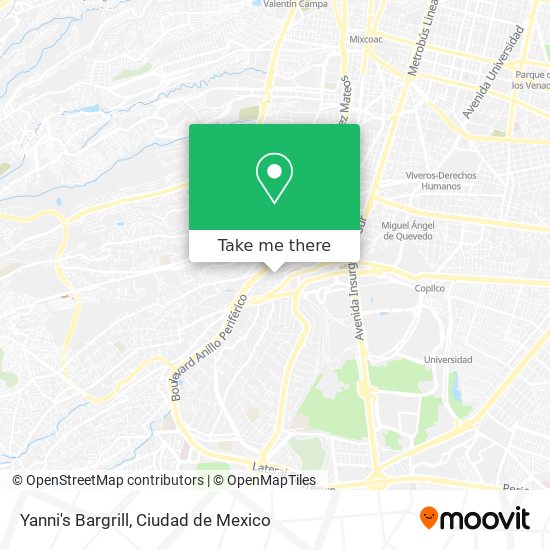 Mapa de Yanni's Bargrill