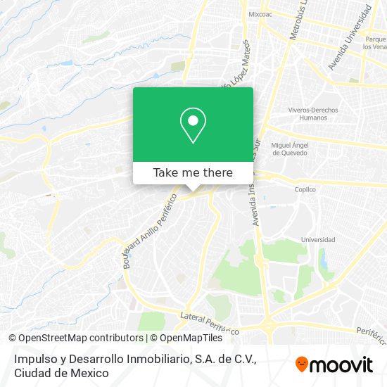 Impulso y Desarrollo Inmobiliario, S.A. de C.V. map