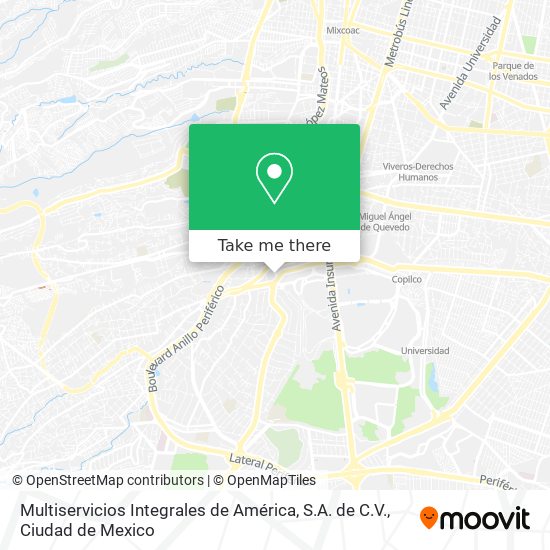 Multiservicios Integrales de América, S.A. de C.V. map