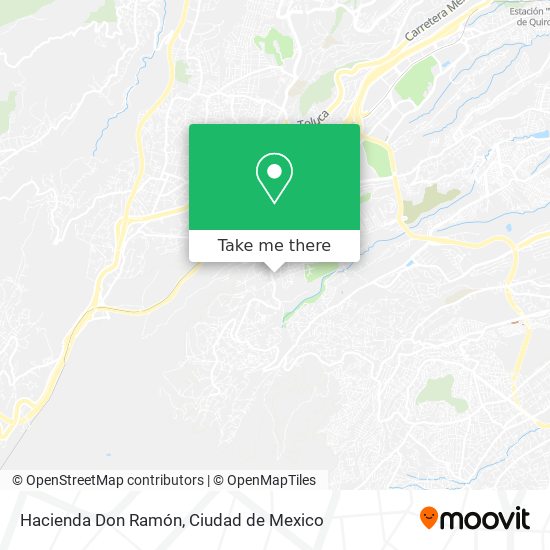 Hacienda Don Ramón map