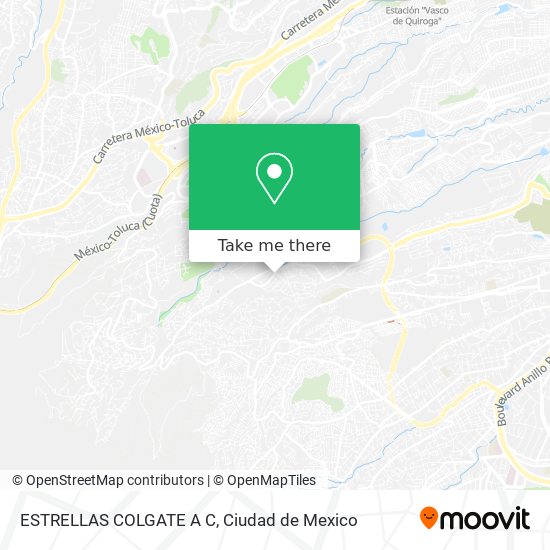 ESTRELLAS COLGATE A C map