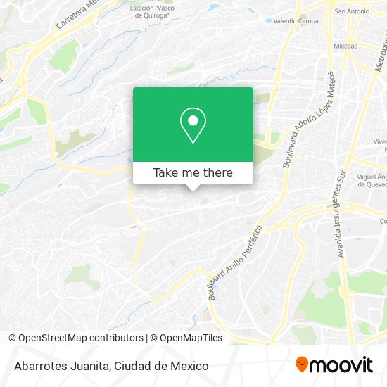 Abarrotes Juanita map