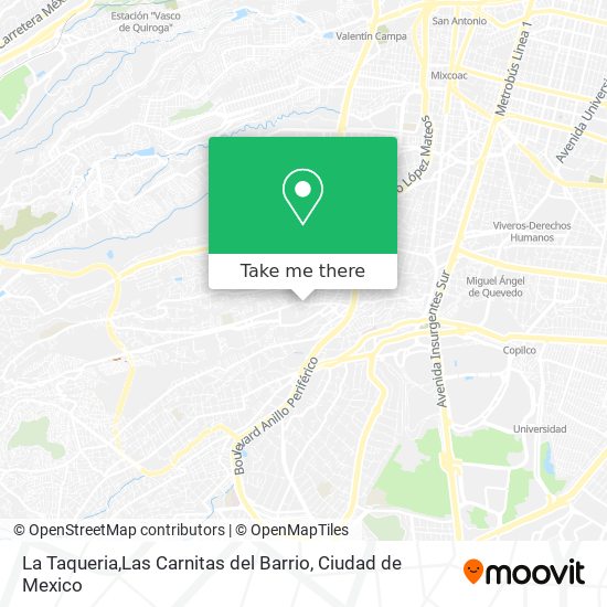 La Taqueria,Las Carnitas del Barrio map