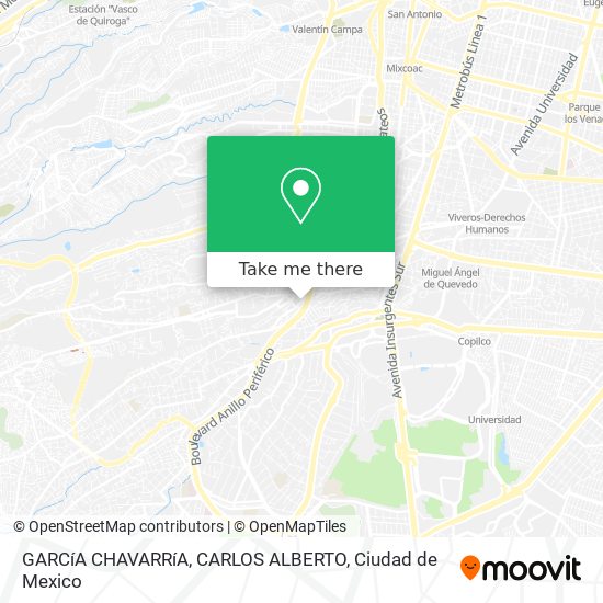 GARCíA CHAVARRíA, CARLOS ALBERTO map