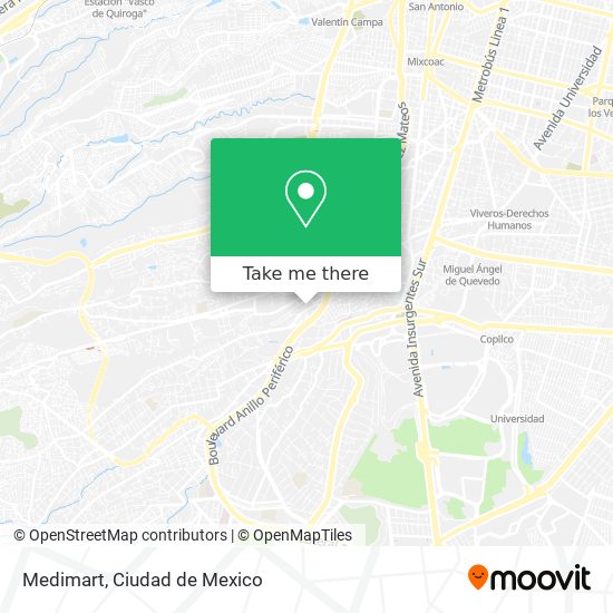 Medimart map