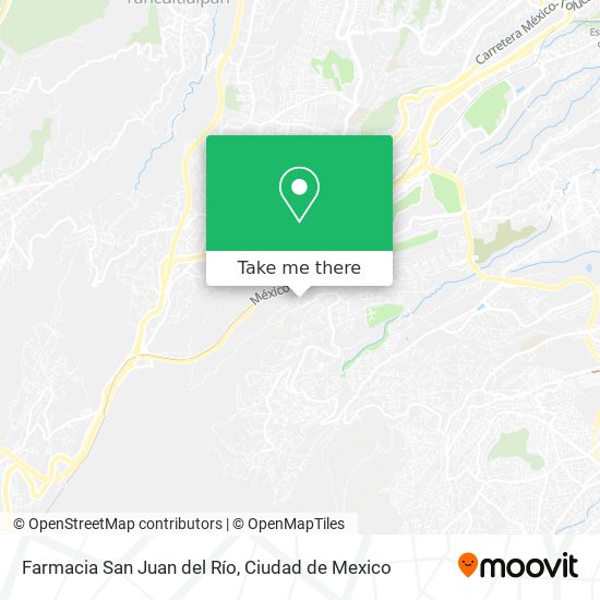 Farmacia San Juan del Río map