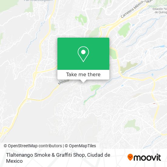 Tlaltenango Smoke & Graffiti Shop map