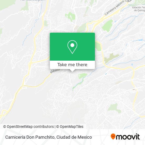 Mapa de Carnicería Don Pamchito