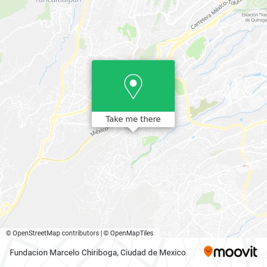 Mapa de Fundacion Marcelo Chiriboga