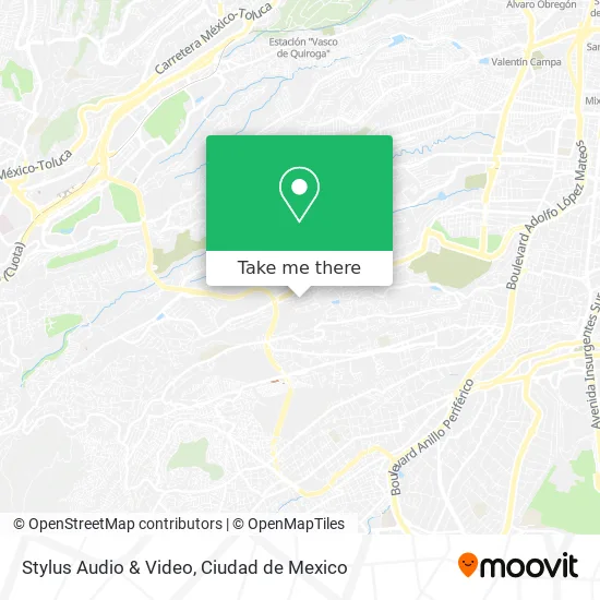 Stylus Audio & Video map