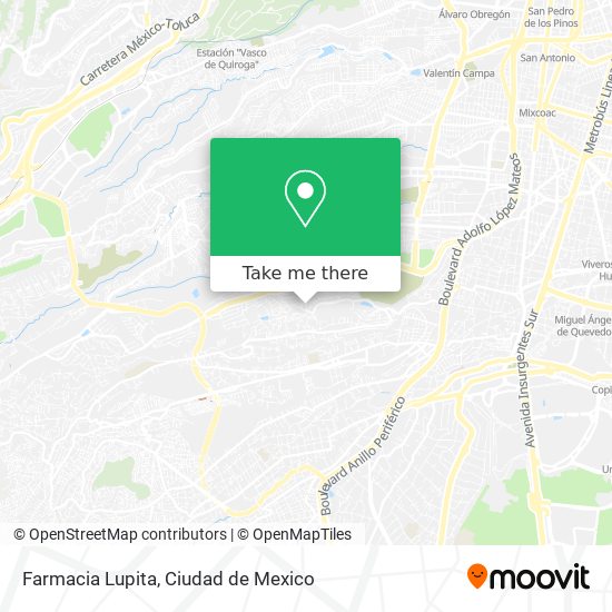 Farmacia Lupita map