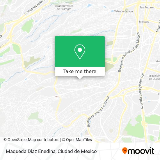 Maqueda Diaz Enedina map