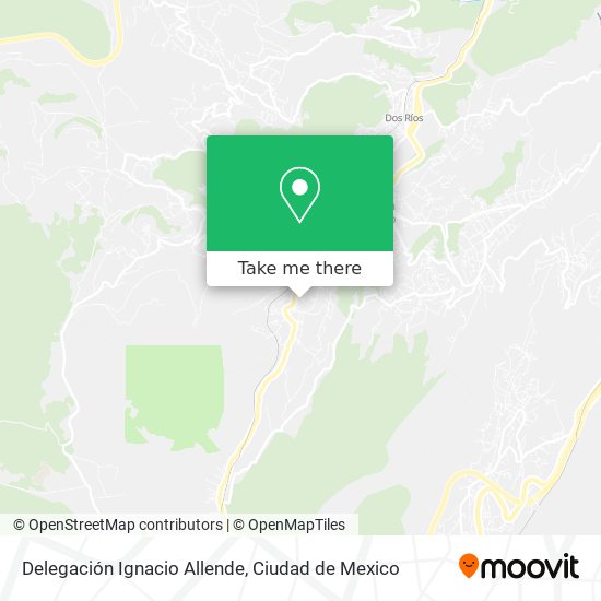 Delegación Ignacio Allende map