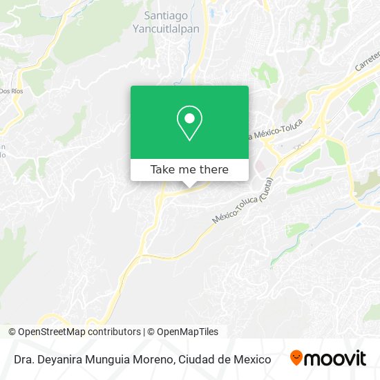 Dra. Deyanira Munguia Moreno map