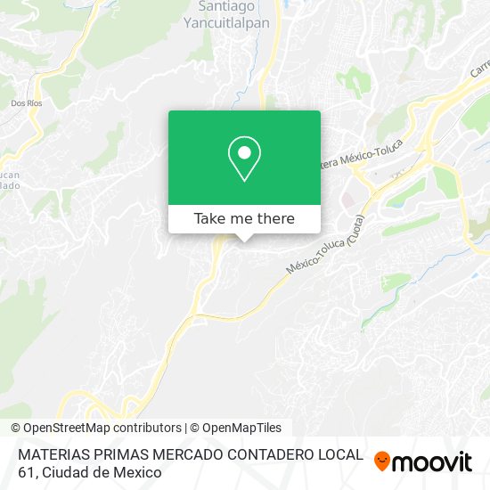 MATERIAS PRIMAS MERCADO CONTADERO LOCAL 61 map