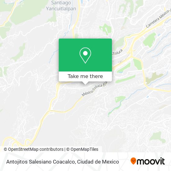 Antojitos Salesiano Coacalco map