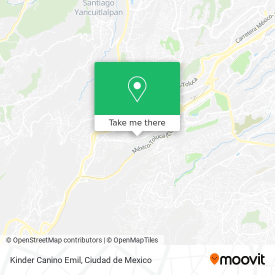 Kinder Canino Emil map